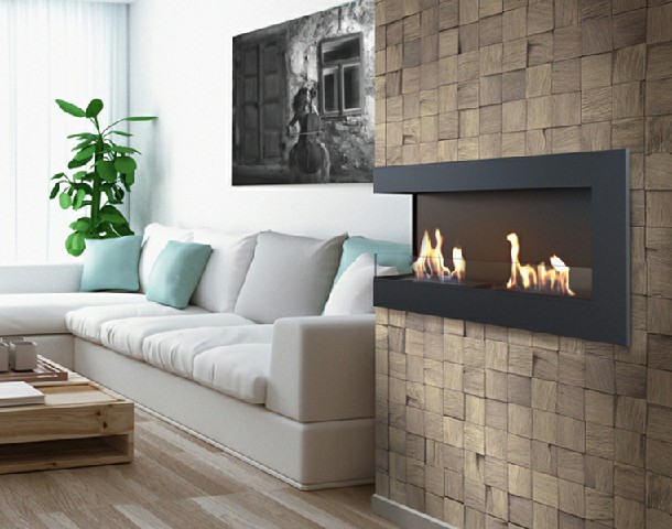 伊帆IVNF ▏高端定制智能酒精壁爐